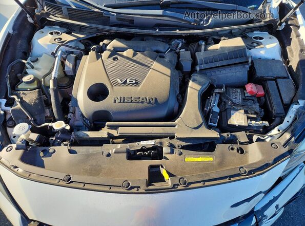 1N4AA6FV5LC382736 2020 NISSAN MAXIMA PLATINUM Белый Вид задней части салона
