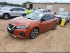 2020 Nissan Maxima Platinum Xtronic Cvt Оранжевый vin: 1N4AA6FV6LC370188