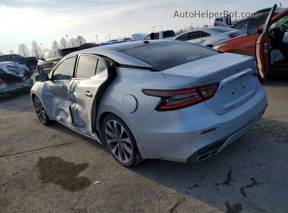 1N4AA6FV6MC516624 2021 NISSAN MAXIMA PLATINUM Серебряный Задняя левая четверть