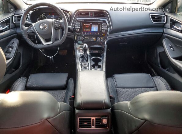 1N4AA6FV6MC516624 2021 NISSAN MAXIMA PLATINUM Серебряный Вид панели приборов