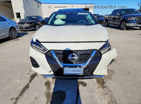 1N4AA6FVXPC502634 2023 NISSAN MAXIMA White Widok z przodu