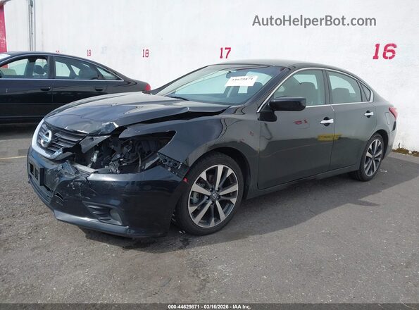 1N4AL3AP1GC226703 2016 NISSAN ALTIMA Черный Передняя левая четверть