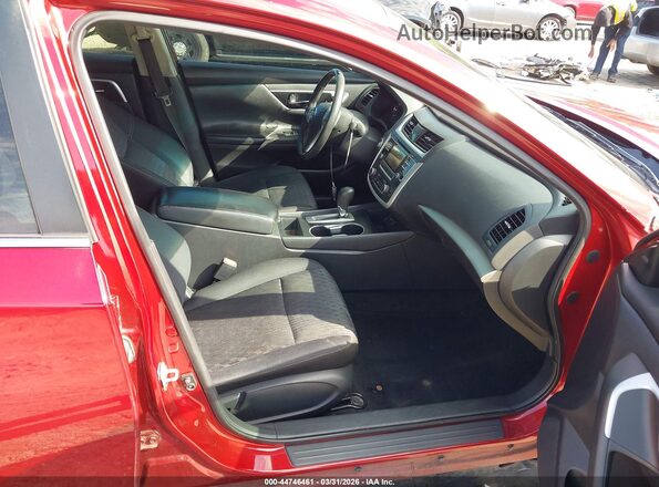 1N4AL3AP1HC285509 2017 NISSAN ALTIMA Red Widok wnętrza z przodu