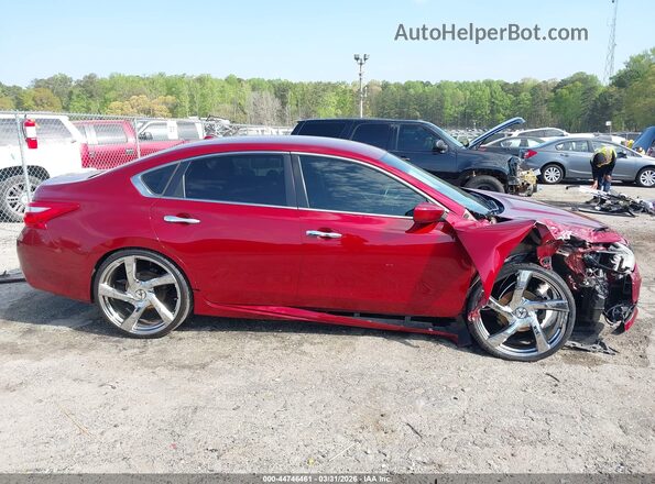 1N4AL3AP1HC285509 2017 NISSAN ALTIMA Red Widok wnętrza z tyłu
