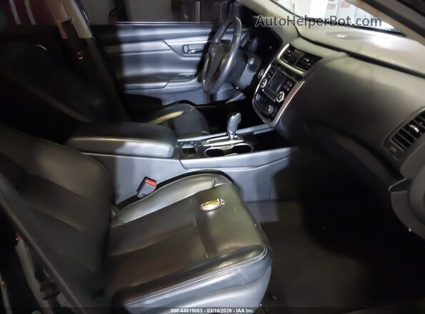 1N4AL3AP1JC158412 2018 NISSAN ALTIMA Black წინა სალონის ხედი