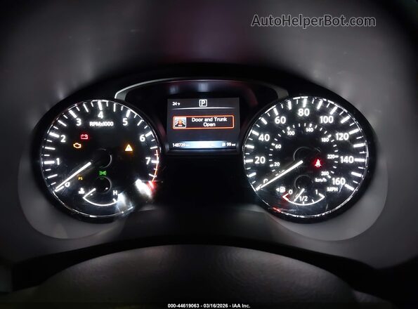 1N4AL3AP1JC158412 2018 NISSAN ALTIMA Black უკანა სავარძლების ხედი
