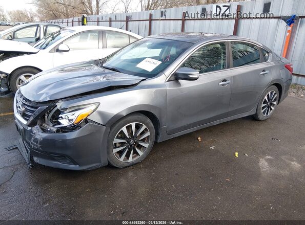 1N4AL3AP1JC217426 2018 NISSAN ALTIMA Black წინა მარცხენა ხედი სამი მეოთხედიდან