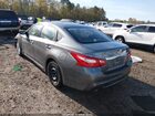 2016 Nissan Altima 2.5 S Gray vin: 1N4AL3AP2GC204225