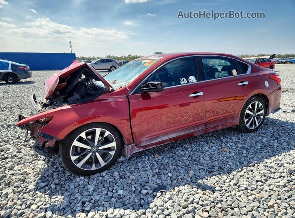 1N4AL3AP2GC268992 2016 NISSAN ALTIMA Красный Передняя левая четверть
