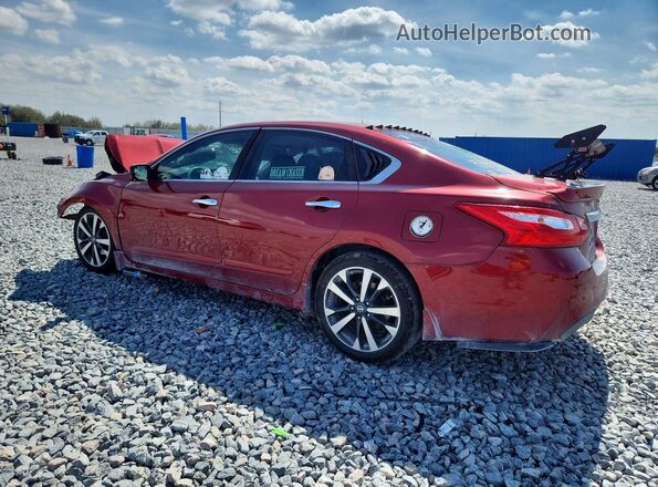1N4AL3AP2GC268992 2016 NISSAN ALTIMA Красный Задняя левая четверть