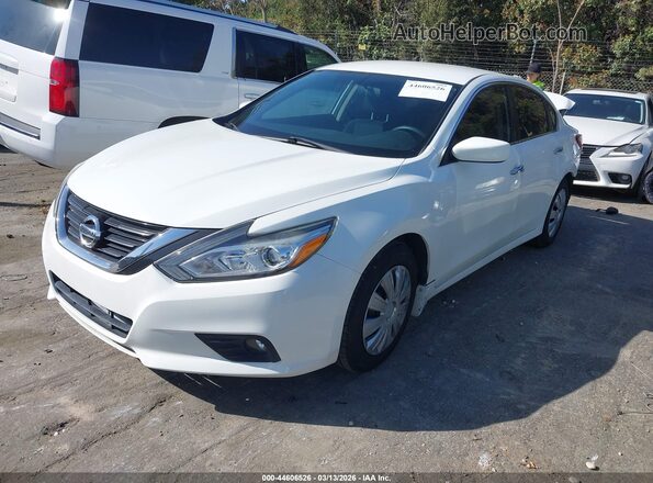 1N4AL3AP2JC233408 2018 NISSAN ALTIMA White წინა მარცხენა ხედი სამი მეოთხედიდან