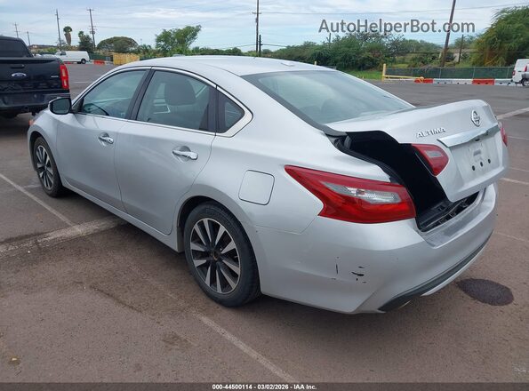 1N4AL3AP3JC122673 2018 NISSAN ALTIMA Silver Trasero izquierdo