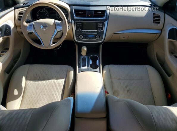1N4AL3AP5GC159281 2016 NISSAN ALTIMA Коричневый Вид панели приборов