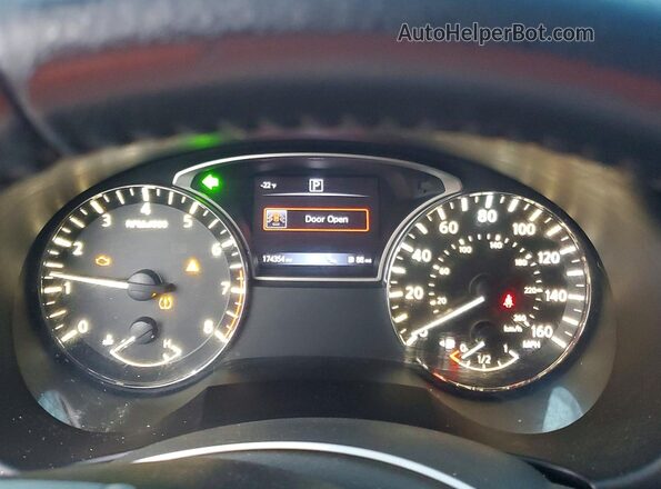 1N4AL3AP6GC250852 2016 NISSAN ALTIMA White ხელსაწყოთა პანელის ხედი