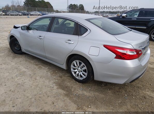 1N4AL3AP6GN343391 2016 NISSAN ALTIMA Серебряный Задняя левая четверть