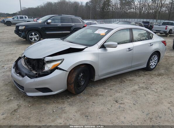 1N4AL3AP6GN343391 2016 NISSAN ALTIMA Серебряный Передняя левая четверть