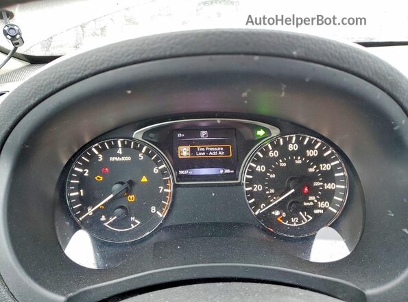 1N4AL3AP6HC124654 2017 NISSAN ALTIMA Black Instrument cluster view