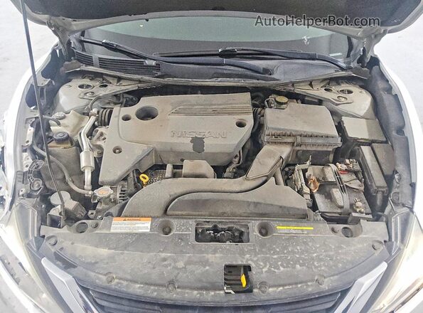 1N4AL3AP7HC171384 2017 NISSAN ALTIMA Серебряный Вид задней части салона