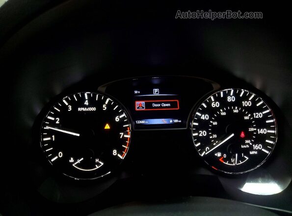 1N4AL3AP8GC129742 2016 NISSAN ALTIMA Gray Вид щитка приладів