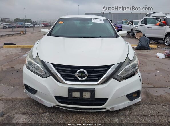 1N4AL3AP8HN330711 2017 NISSAN ALTIMA White Widok zestawu wskaźników