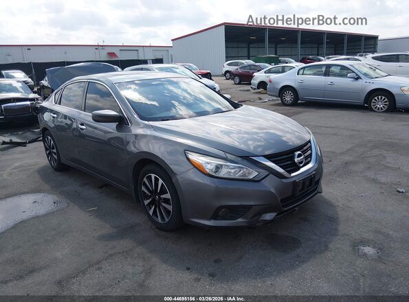 1N4AL3AP8JC202213 2018 NISSAN ALTIMA Gray Delantero derecho