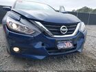 2017 Nissan Altima 2.5 Sr Blue vin: 1N4AL3AP9HC486607
