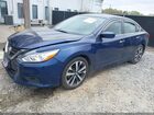 2017 Nissan Altima 2.5 Sr Blue vin: 1N4AL3AP9HC486607