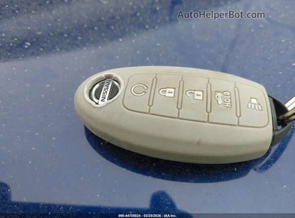 1N4AL3AP9HC486607 2017 NISSAN ALTIMA Blue Vista del salpicadero