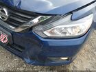 2017 Nissan Altima 2.5 Sr Blue vin: 1N4AL3AP9HC486607