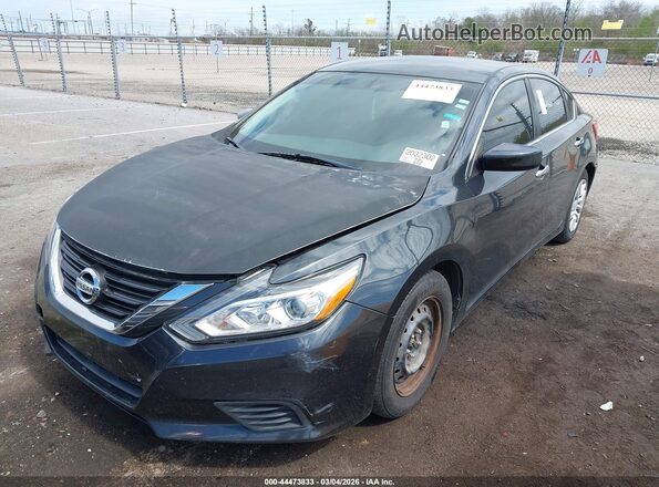 1N4AL3AP9JC126128 2018 NISSAN ALTIMA Черный Передняя левая четверть