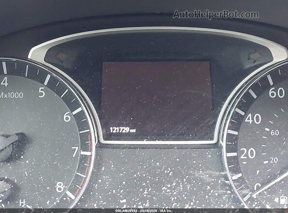1N4AL3APXGC203792 2016 NISSAN ALTIMA Black Widok tylnych siedzeń
