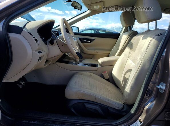 1N4AL3APXGC257769 2016 NISSAN ALTIMA Brown Front interior view