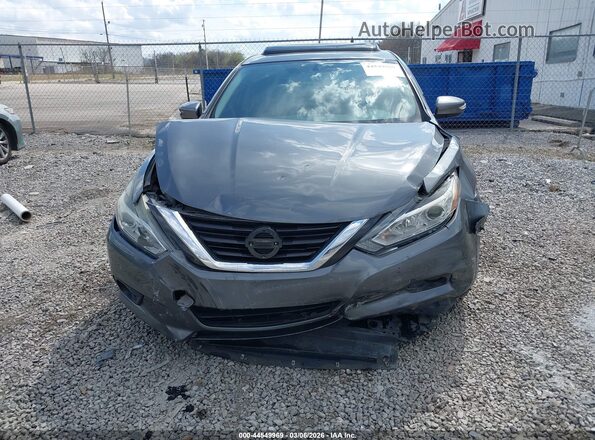 1N4AL3APXJC182546 2018 NISSAN ALTIMA Gray Սարքավորումների վահանակի տեսք