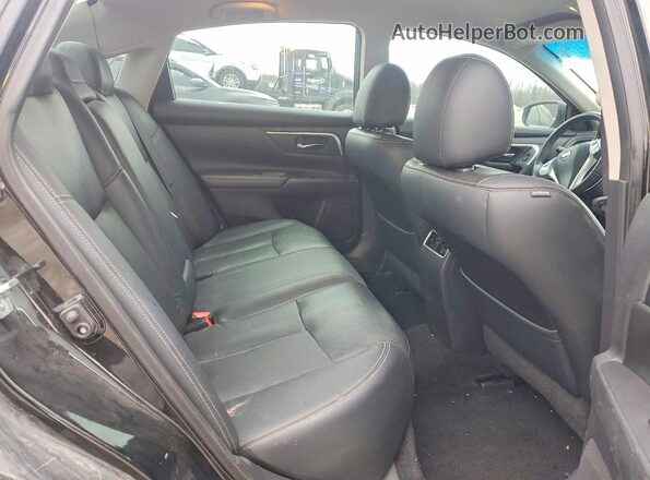 1N4AL3APXJC238680 2018 NISSAN ALTIMA Black Vista de los asientos traseros