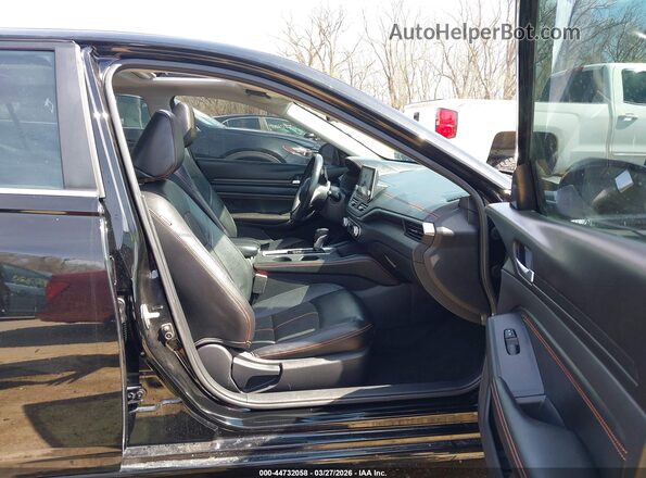 1N4AL4CV4KC225331 2019 NISSAN ALTIMA Black Widok wnętrza z przodu