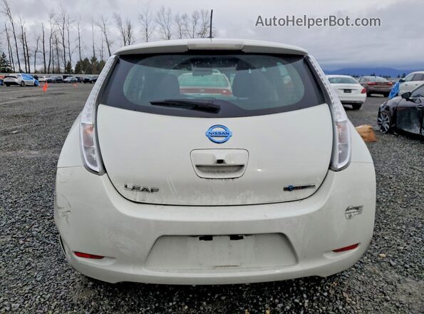 1N4AZ0CP3GC300746 2016 NISSAN LEAF Белый Вид сзади