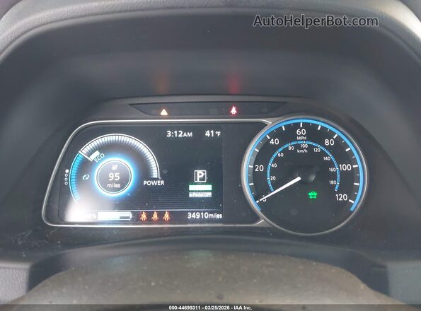 1N4AZ1BV0PC554727 2023 NISSAN LEAF Серый Вид задних сидений