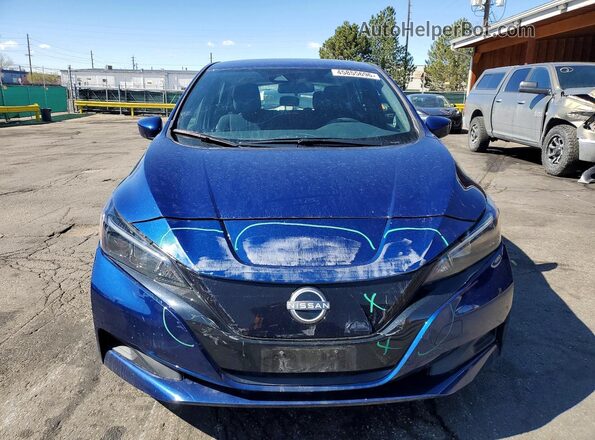 1N4AZ1BV0SC565154 2025 NISSAN LEAF Blue Դիմացի տեսք