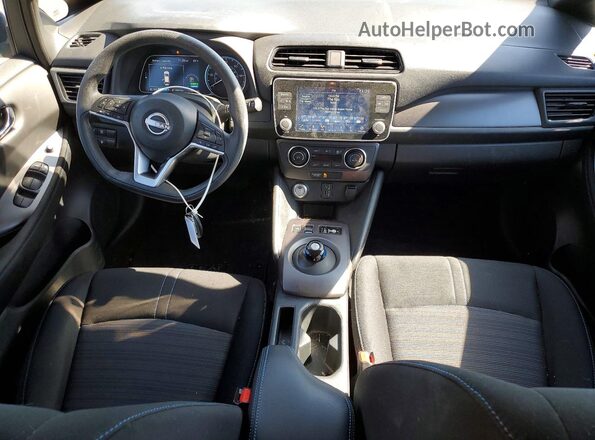 1N4AZ1BV0SC565154 2025 NISSAN LEAF Blue Առջևի վահանակի տեսք