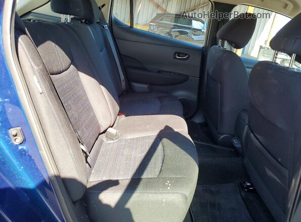 1N4AZ1BV0SC565154 2025 NISSAN LEAF Blue Հետևի նստատեղերի տեսք