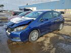 2023 Nissan Leaf S Blue vin: 1N4AZ1BV4PC555864