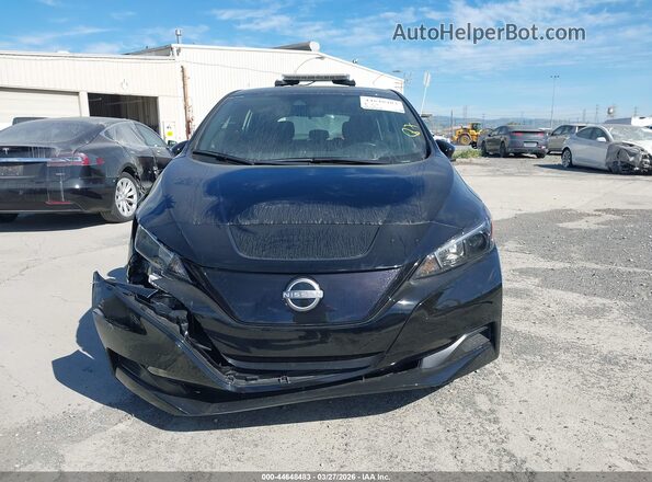 1N4AZ1BV5PC561365 2023 NISSAN LEAF Black Widok wnętrza z tyłu