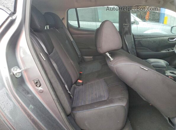 1N4AZ1BV5PC562855 2024 NISSAN LEAF Gray Вид задніх сидінь