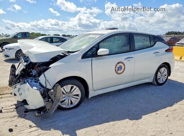 1N4AZ1BV9SC566707 2025 NISSAN LEAF Белый Передняя левая четверть