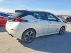 2019 Nissan Leaf Sv Белый vin: 1N4AZ1CP1KC306348