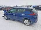 2018 Nissan Leaf S Blue vin: 1N4AZ1CP3JC316202