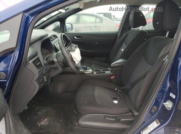 1N4AZ1CP3JC316202 2018 NISSAN LEAF Blue Սալոնի դիմացի տեսք