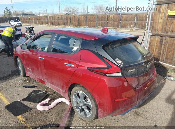 1N4AZ1CP5JC306352 2018 NISSAN LEAF Red Trasero izquierdo
