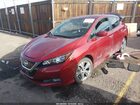 2018 Nissan Leaf Sv Red vin: 1N4AZ1CP5JC306352