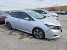 2018 Nissan Leaf Sl Silver vin: 1N4AZ1CP6JC312239